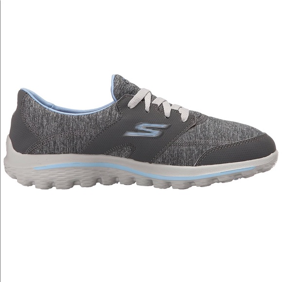 Skechers Go Walk 2 Golf Shoes Sneaker Grey Size 6 - Picture 9 of 9
